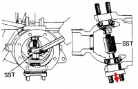 Toyota Steering Arm Press Special Service Tool Removal 2
