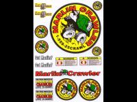Marlin Crawler R/C Rock Crawling Sticker and Logo Sheet