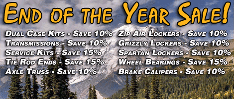 End Of The Year Sales Event!