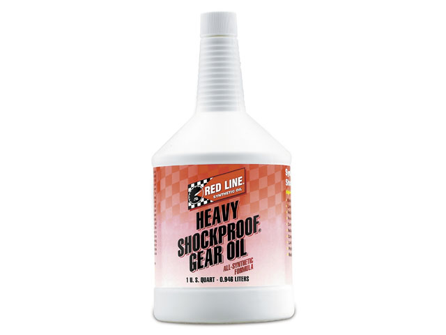 We are now stocking Red Line's high performing Shockproof Gear Oil!