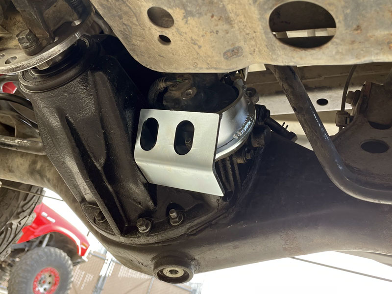 Electric Locker Motor Guard, 8.0" Differential