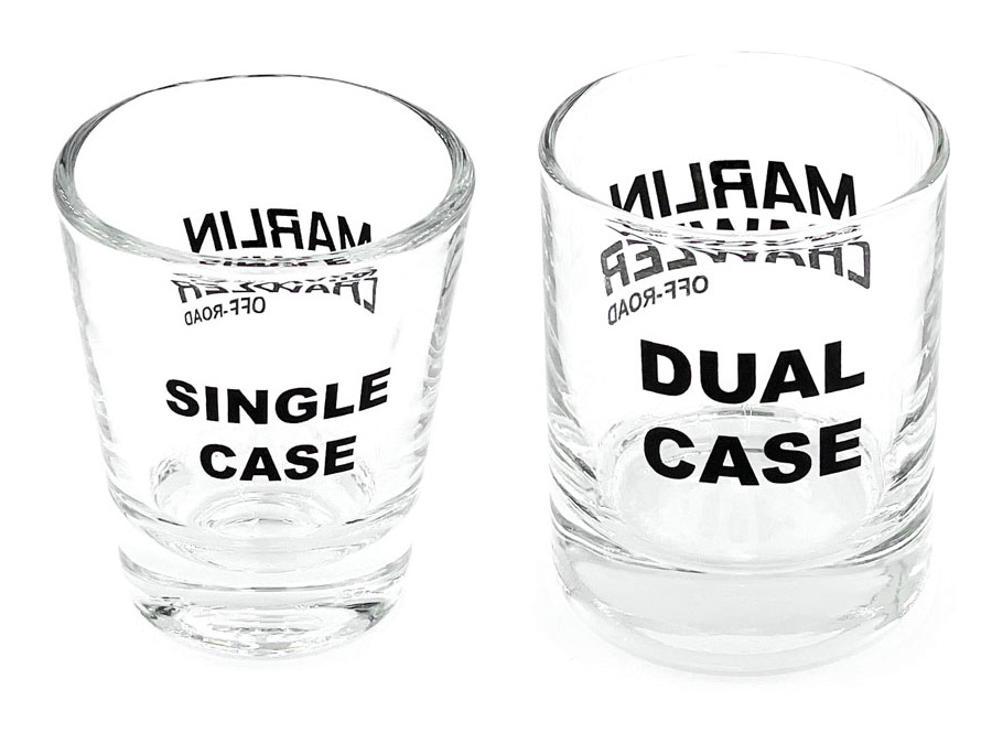 Single and Dual Case Shot Glasses