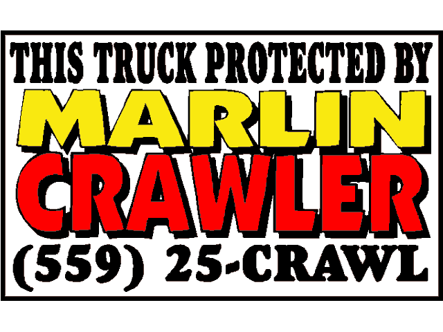 'This Truck Protected By' Sticker