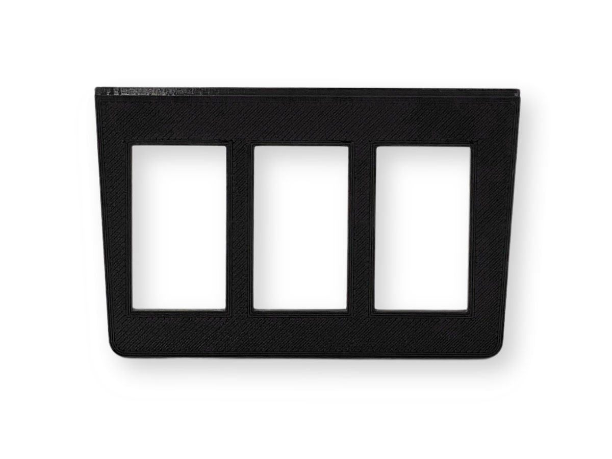 3-Switch Dash Panel for 1984-1989 Toyota Pickup and 4Runner - Image 2
