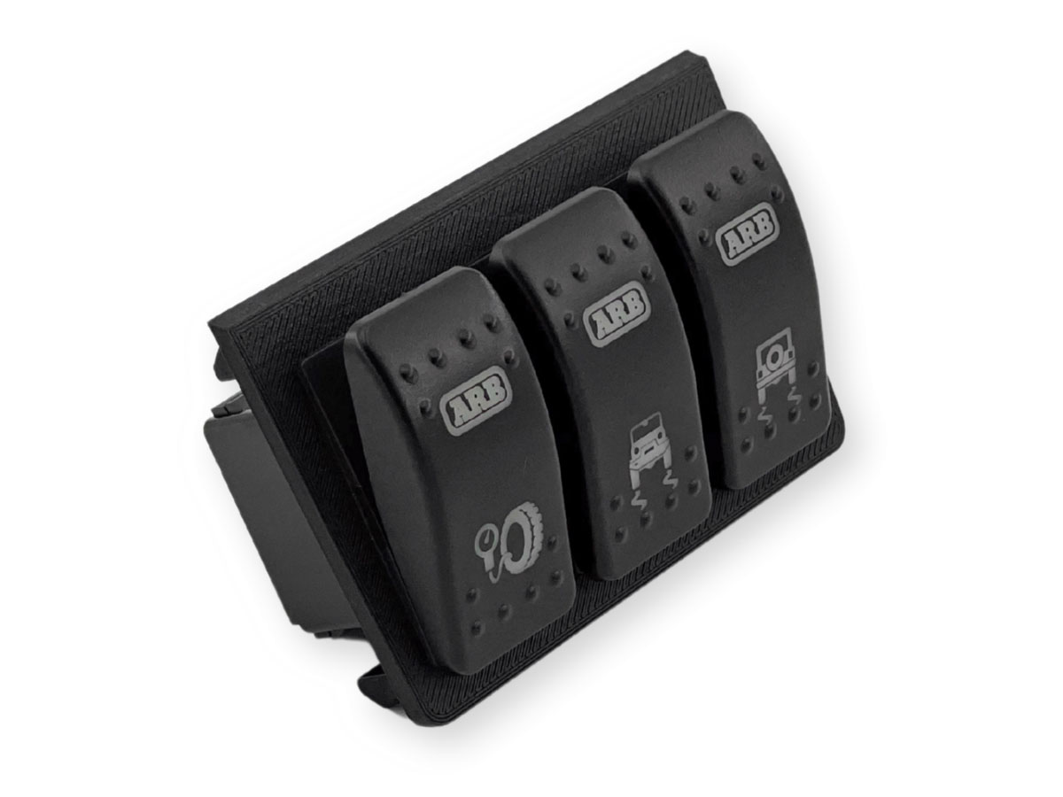 3-Switch Dash Panel for 1984-1989 Toyota Pickup and 4Runner - Image 6