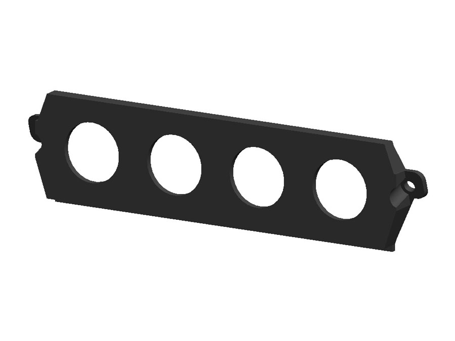 Lower Dash Switch Panel for 1984-1989 Toyota Pickup and 4Runner - Image 2