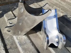Archive Garage Lower Axle Shock Tab Mount For Rod End Shocks (pair)