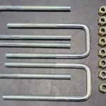 Archive Garage Square OE-style U-Bolts for 2005-23 Tacoma and 2000-06 Tundra