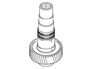 23-spline Chain Drive Automatic T/Case Input for 6MT TacoBox Installations