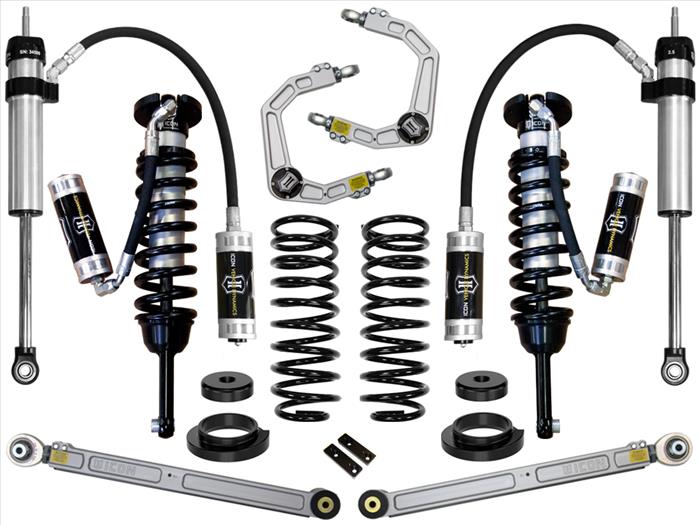 ICON 2003-2009 GX470, 0-3.5" Lift, Stage 5 Suspension System, Billet UCA