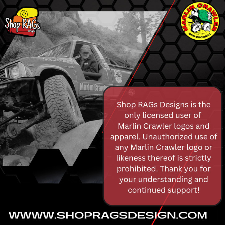 Shop RAGs is the exclusive Marlin Crawler apparel brand!