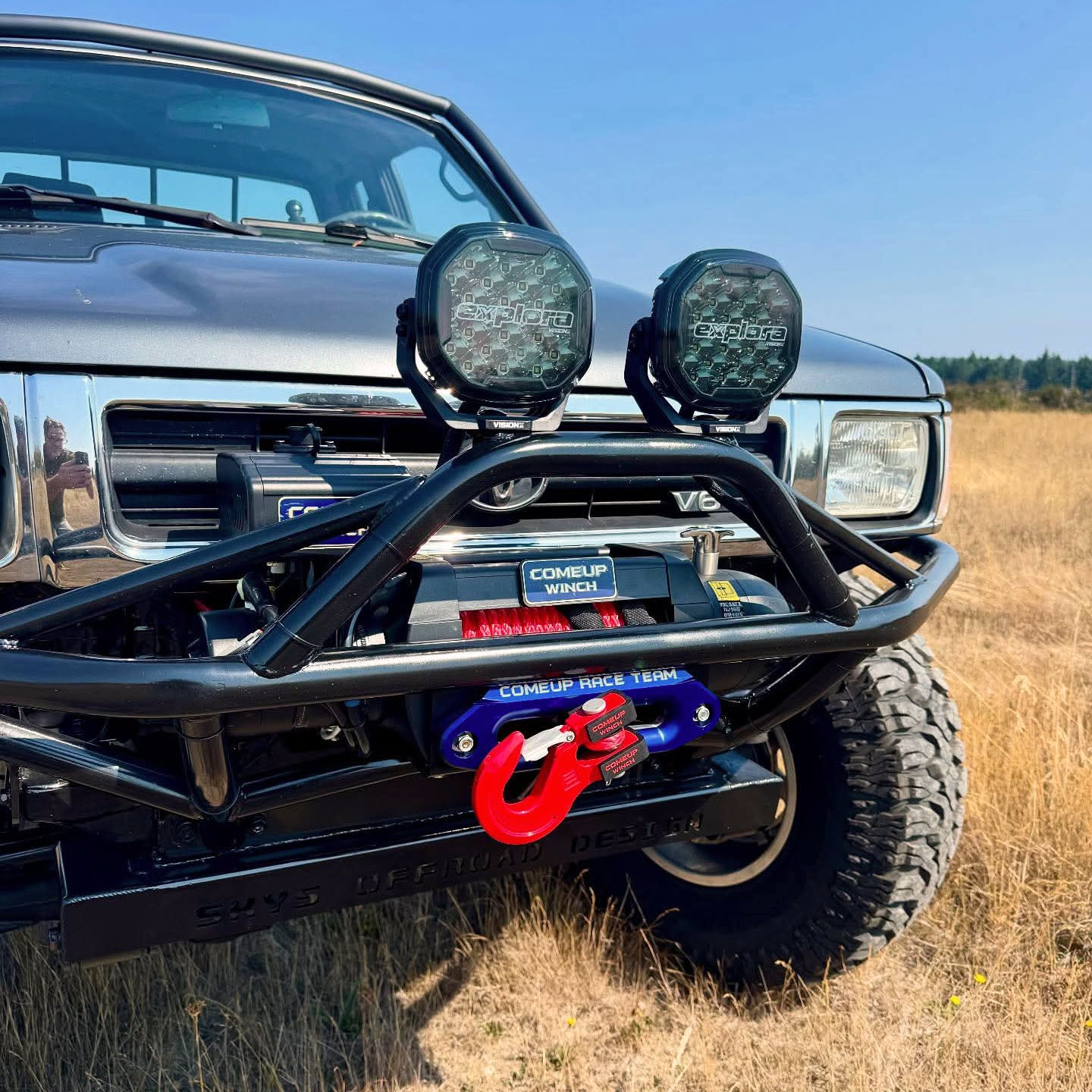 1989-95 Pickup and 1990-95 4Runner Front Bumper - Image 2